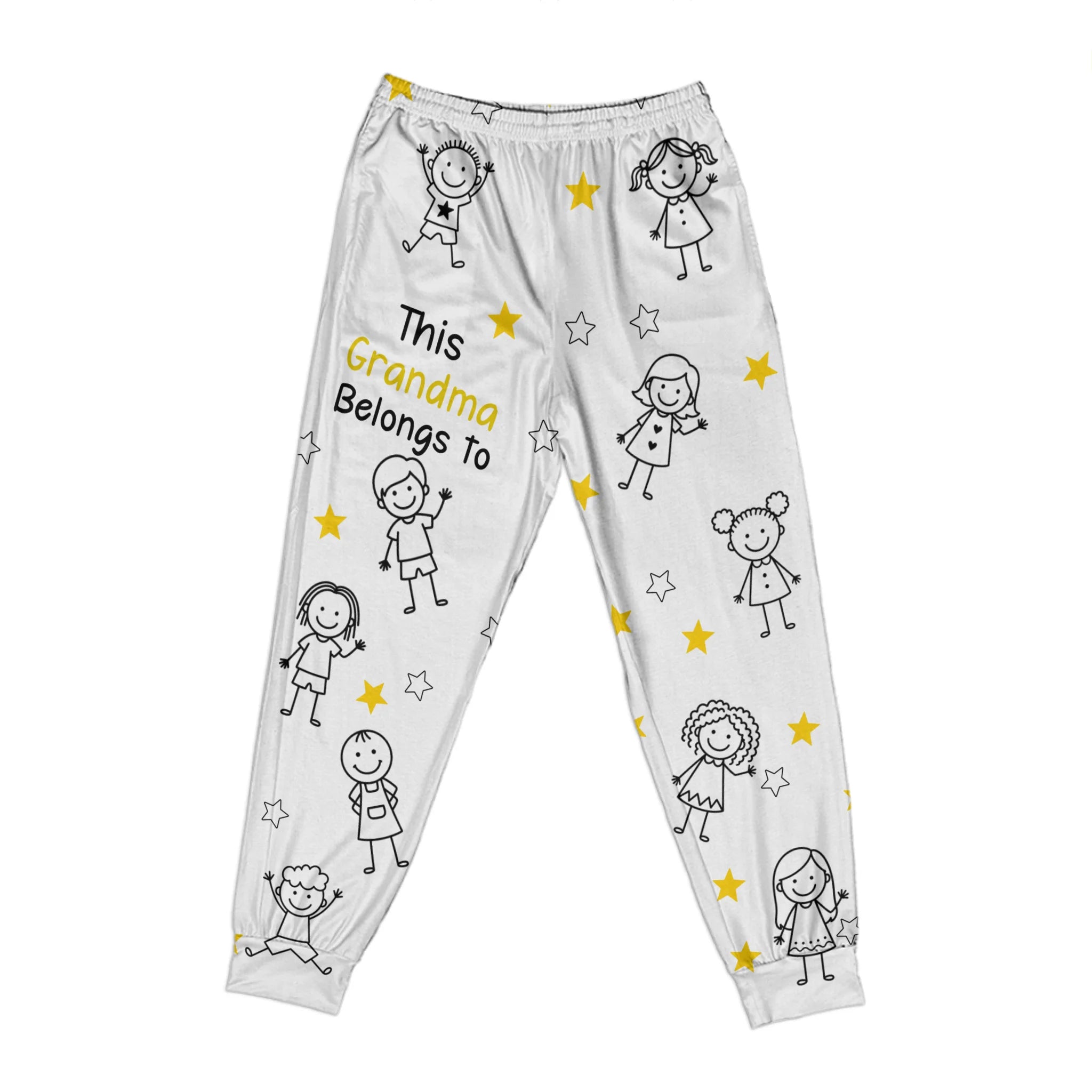 This Grandpa belongs to personalized pajama pants