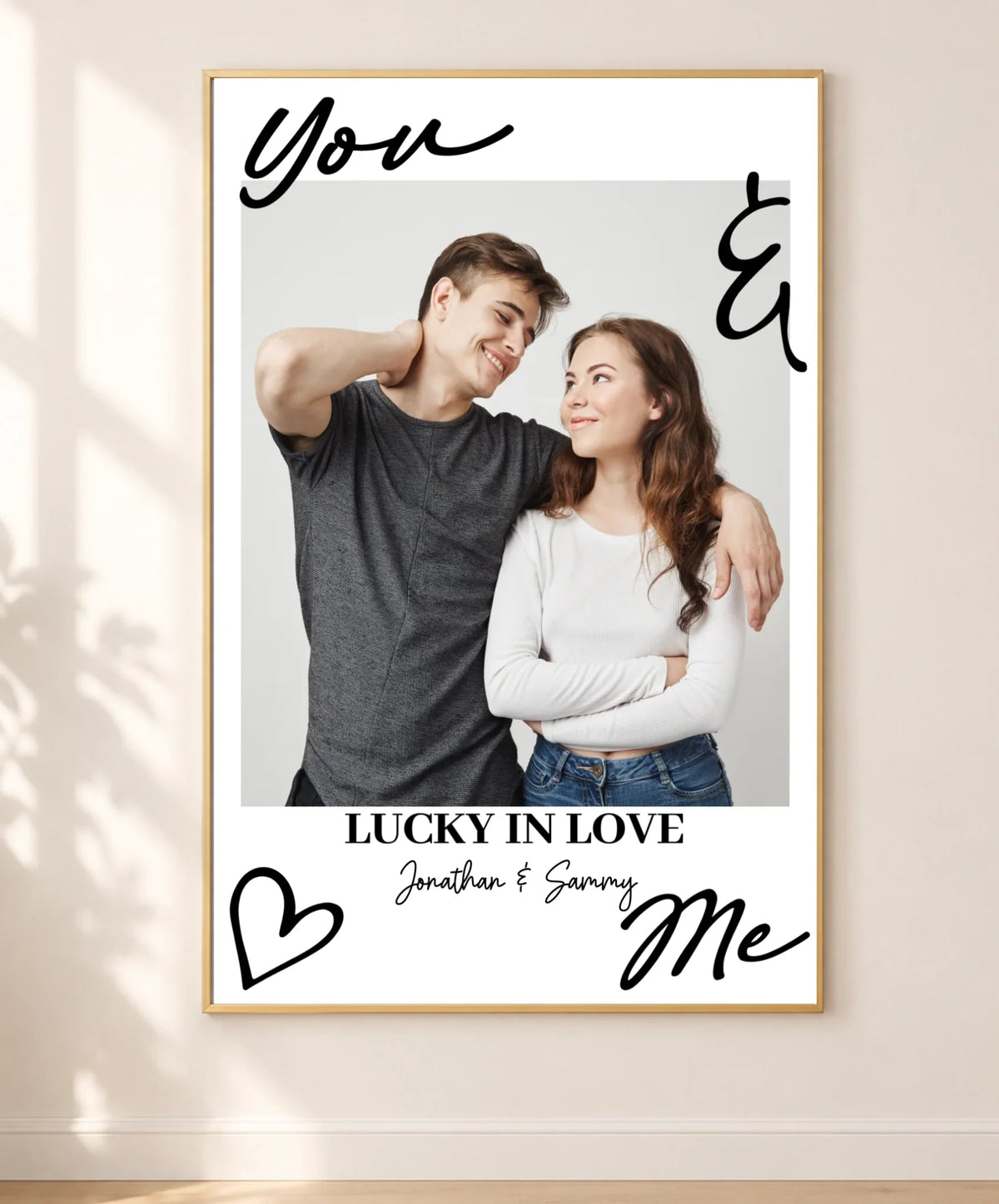 brown frame
