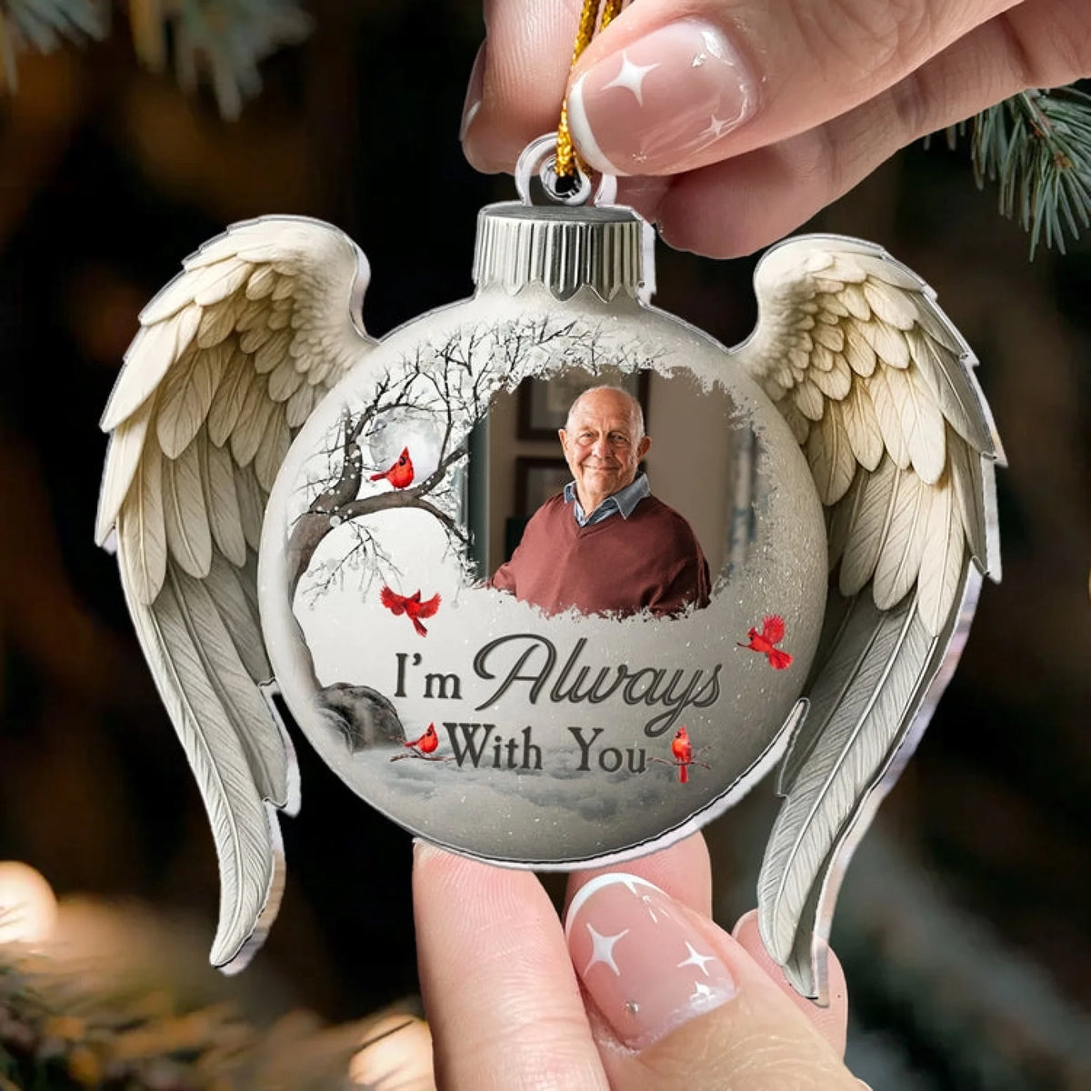 Memorial-Christmas-Ornament-Im-Always-With-You-Personalized-Acrylic-Photo-Ornament-2